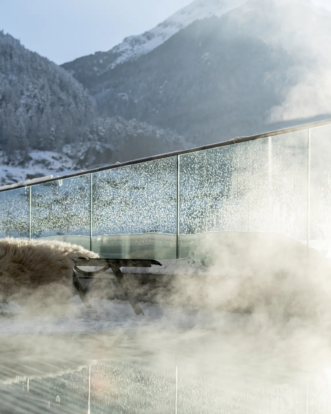 Außenpool im winter | © Johannes Brunner