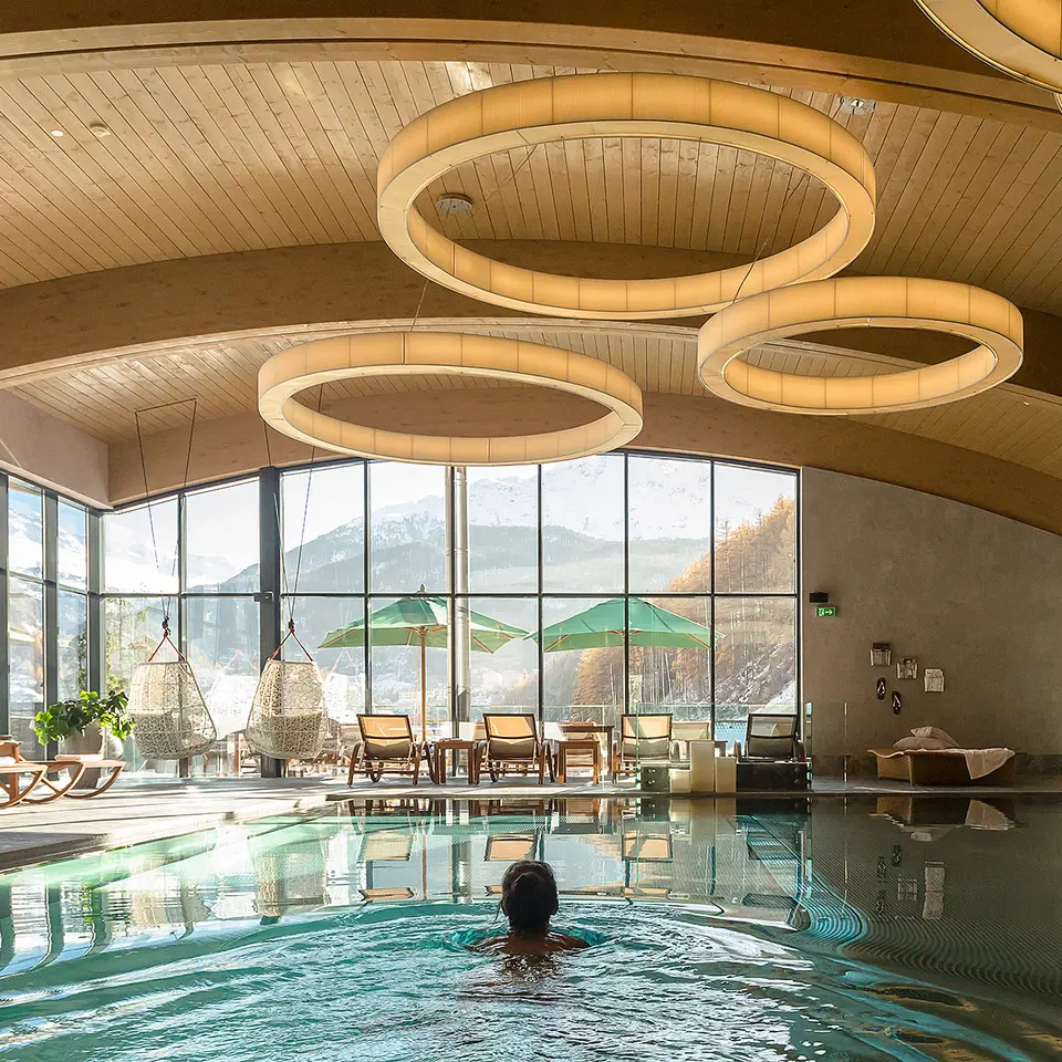 wellness hotel with indoor pool in Sölden | © Klaus Lorke