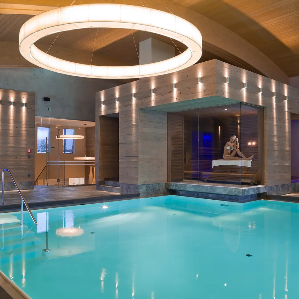 Sauna und Pool Wellnesshotel Sölden | © No Limit Fotodesign